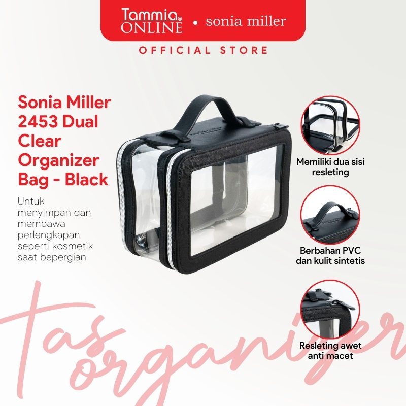 Sonia Miller Transparent Travel Case Pouch