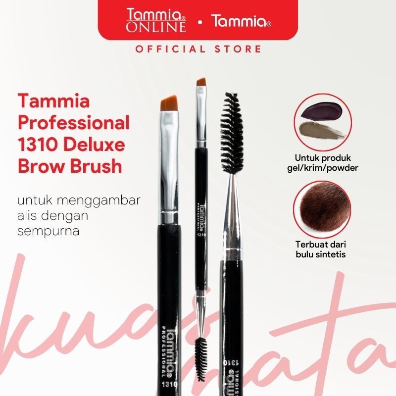 Tammia Professional 1310 Deluxe Duo Brow Brush